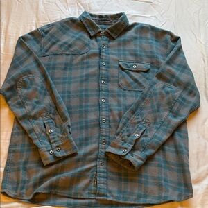 Men's Howler Brothers Plaid Flannel Shirt